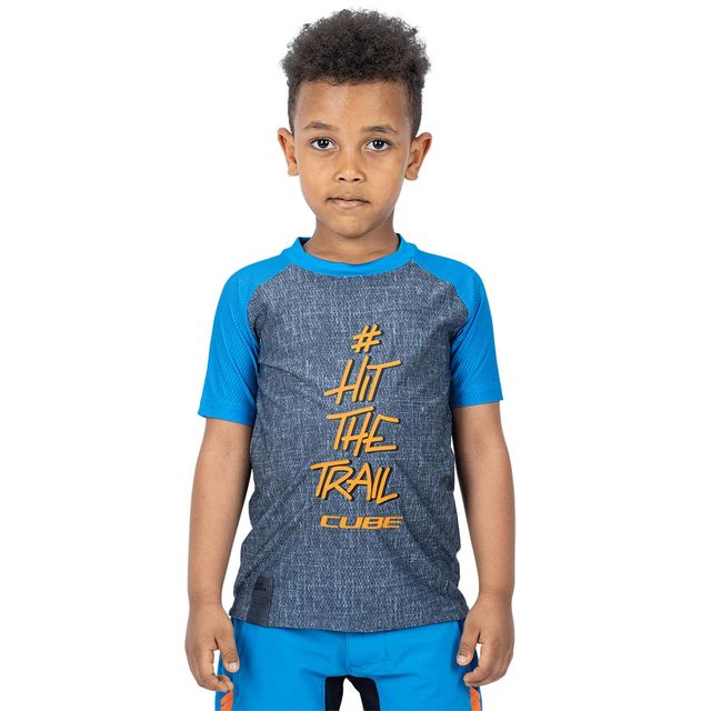 CUBE Junior Jersey lyhythihainen ajopaita nuorille